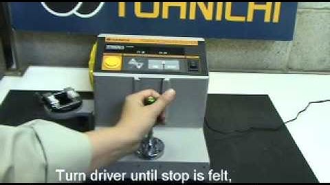 Tohnichi NTD Preset Torque Screwdriver