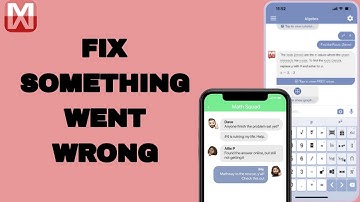 How To Fix And Solve Something Went Wrong On Mathway App | Easy Fix