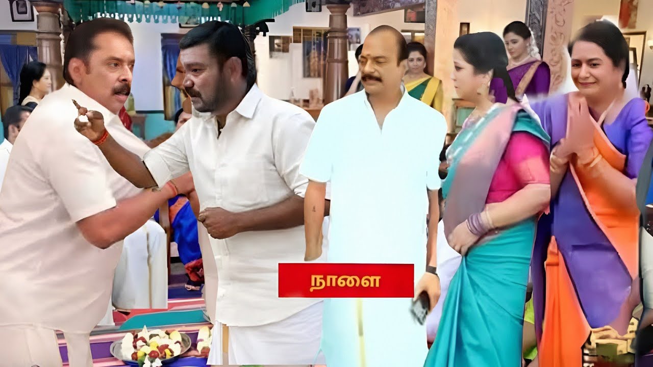 பாண்டியனின் சட்டையை இழுத்து பிடித்து ஒரு அறை விட்ட முத்துவேல்||pandiyanstore 2 upcomingeps review 