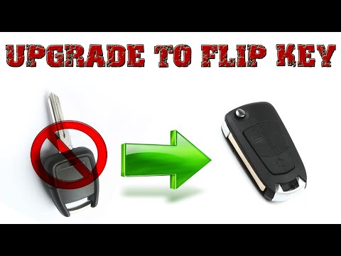 How To Upgrade To Flip Key: Opel Astra G