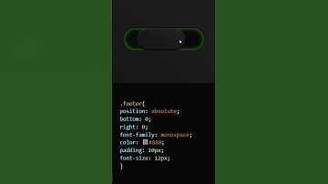 "Create a Stylish Toggle Switch Animation with HTML & CSS! 🔄✨" #python #html #coding