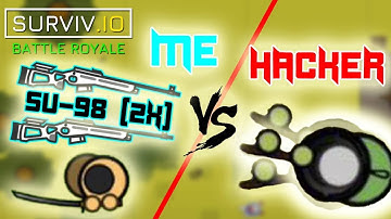 DUAL SV-98 vs HACKER in Savannah Mode! | Surviv.io