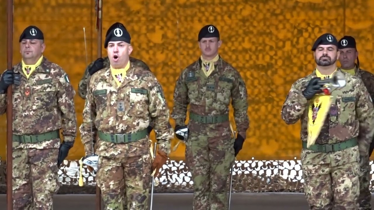 Reggimento "Genova Cavalleria" (4°) - Avvicendamento Comandante del Gruppo Squadroni Esplorante