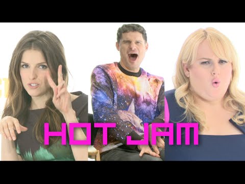 Flula Makes Hot Jam w/ Anna Kendrick & Pitch Perfect 2 Cast