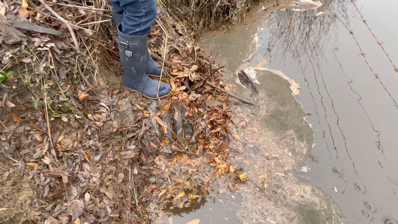 unclogging culverts. please read description! 12/11/22