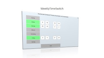 WeeklyTimeSwitch Part 3 TwinCAT 3 + HMI project
