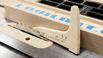 How To Make And Use The Worlds Best Push Stick