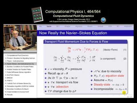 25. Computational Fluid Flow, Hydrodynamics