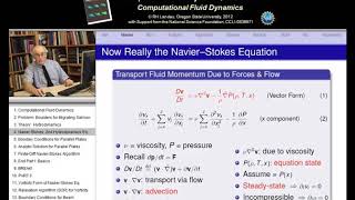 25. Computational Fluid Flow, Hydrodynamics