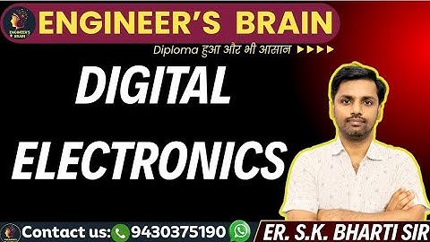 DIGITAL ELECTRONICS LIVE // 3rd SEM EC // L-01 //  #DIPLOMA #SBTEBIHAR