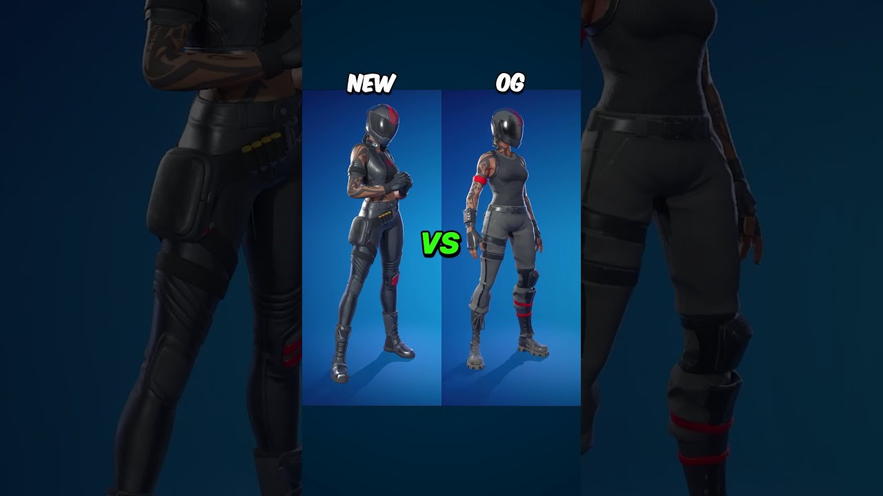 OG Fortnite Season 5 Vs NEW Skins Shorts