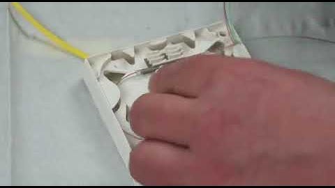 High Quality 4 core FTTH plastic box faceplate 4 way fiber optic termination box