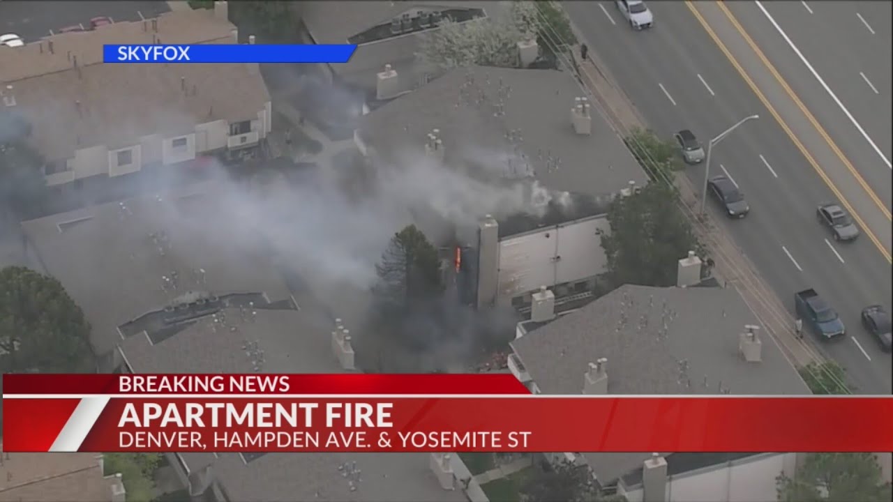 Firefighters respond to fire at apartment complex in southeast Denver ...