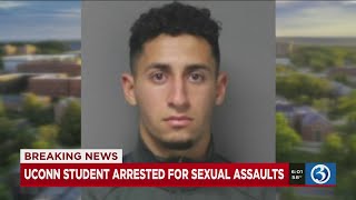 VIDEO: UConn student arrested in connection to a number of violent assaults