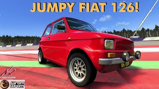 Driving the Fiat 126 at Top Speed can be difficult