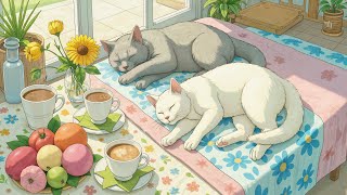 Sunny Nap 🍊 Soft Morning 🌻 Chill/ Study/ Relax [chill lo-fi hip hop beats] screenshot 4