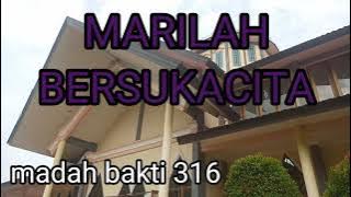 MB 316/Marilah bersukacita/Adven/instrumen, karaoke lagu rohani dengan lirik tanpa vokal/cover