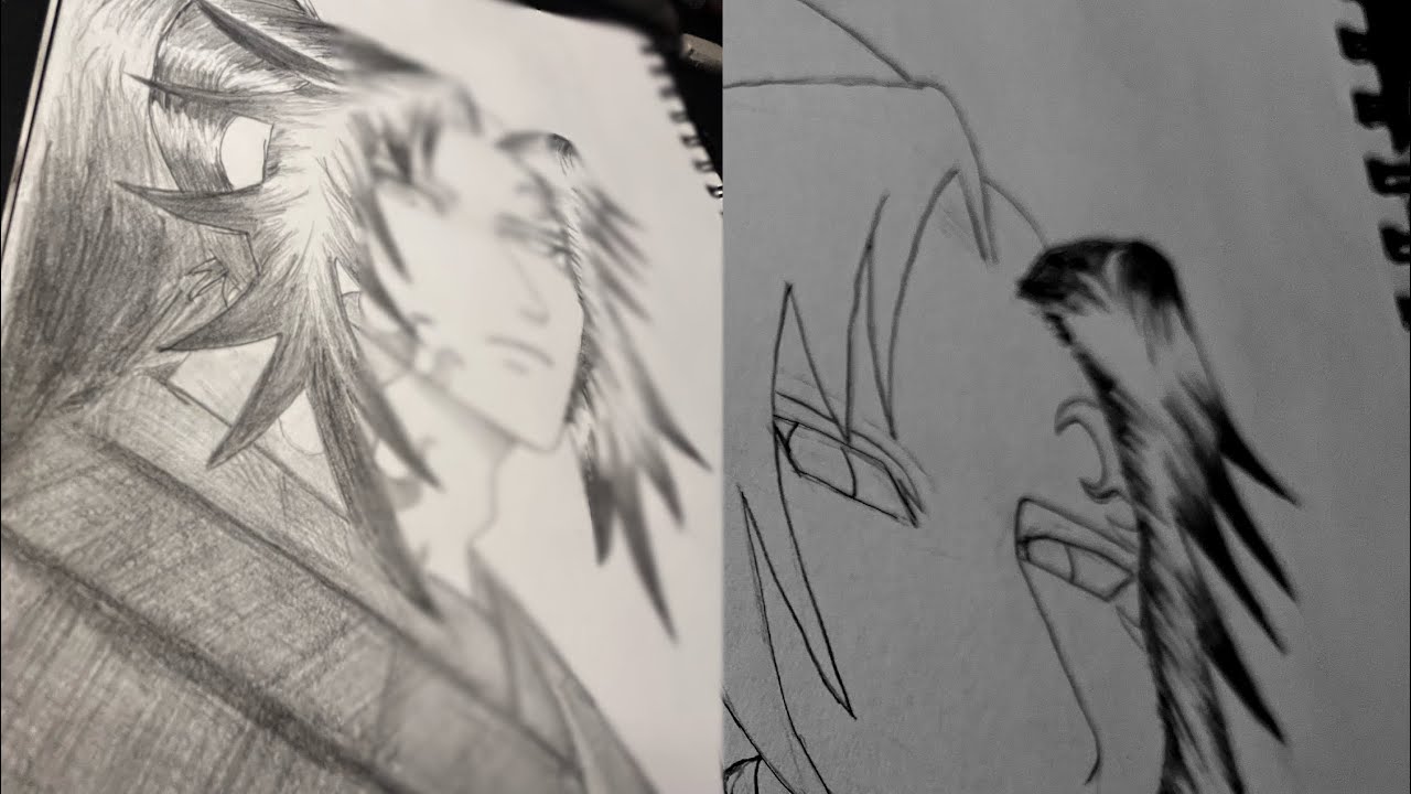 Drawing Kokushibo In My Style - YouTube