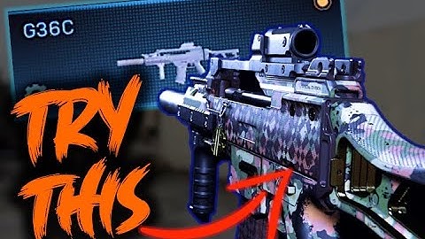 The "G36C" (Holger 26 Weapon Conversion) | COD MW