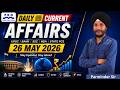 26 May 2026 Current Affairs for Competitive Exams
