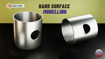 HARDSURFACE MECHANICAL PART - CYLINDER MODELLING || BLENDER 2.9 || TUTORIAL#3