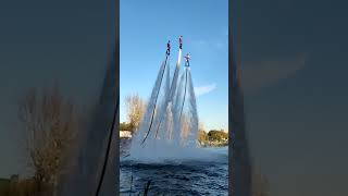 город Алексеевка. выступления шоу-группы Гидроцирк.
