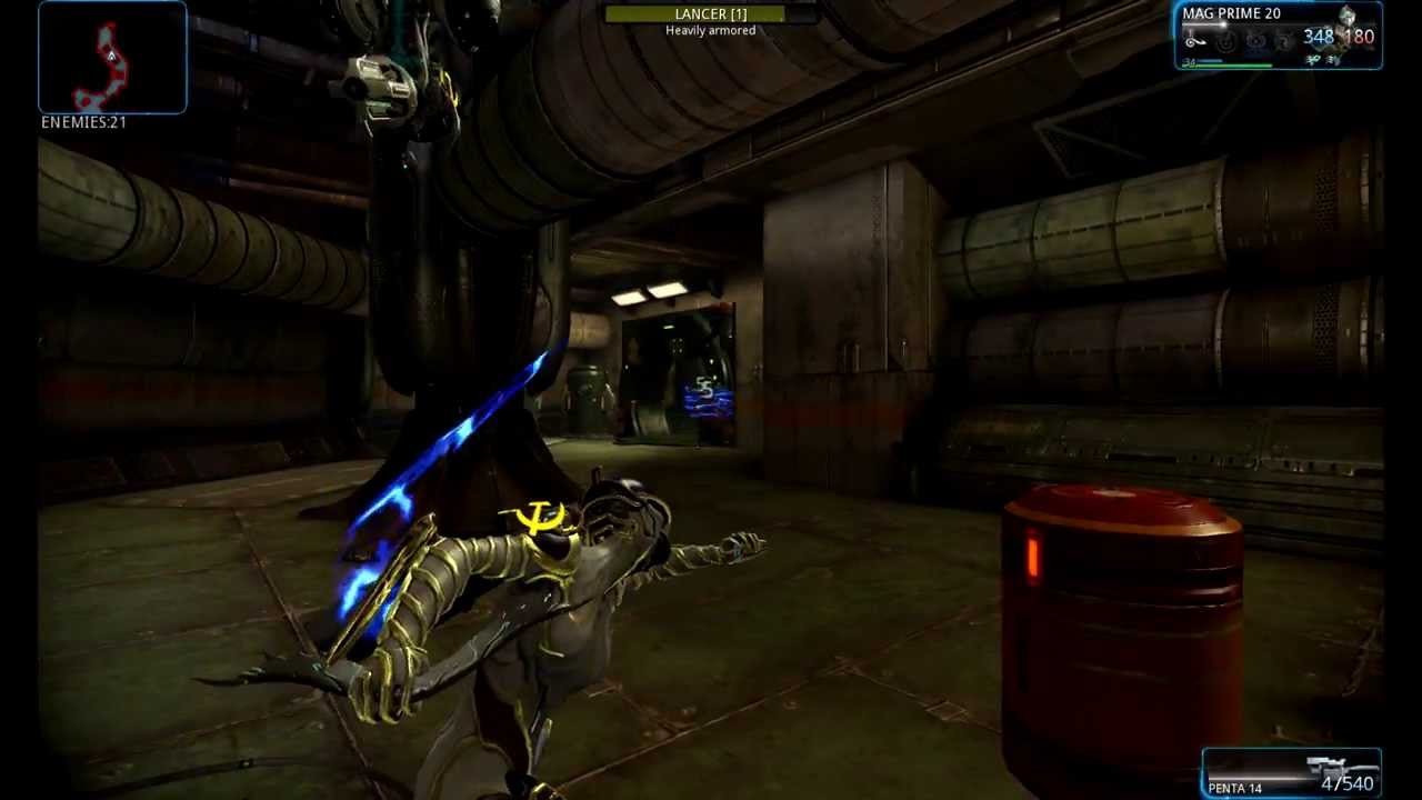 Warframe: Bullet Attractor/Kestrel Testing