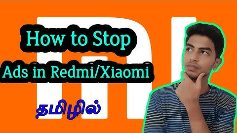How to Stop Ads in Redmi / Xiaomi  Permanently in tamil | Techno Karthi