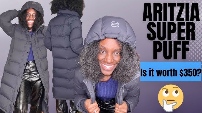 ARITZIA  SUPER PUFF SIZE & FIT GUIDE 