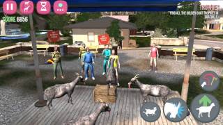 [Goat Simulator] Goat led protest!