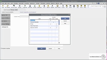 QB101 03.01 Adding Custom Fields