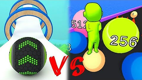 Going Balls Vs Runner 2048 GamePlay 2 Walkthrough ( Android & IOS GamePlays )