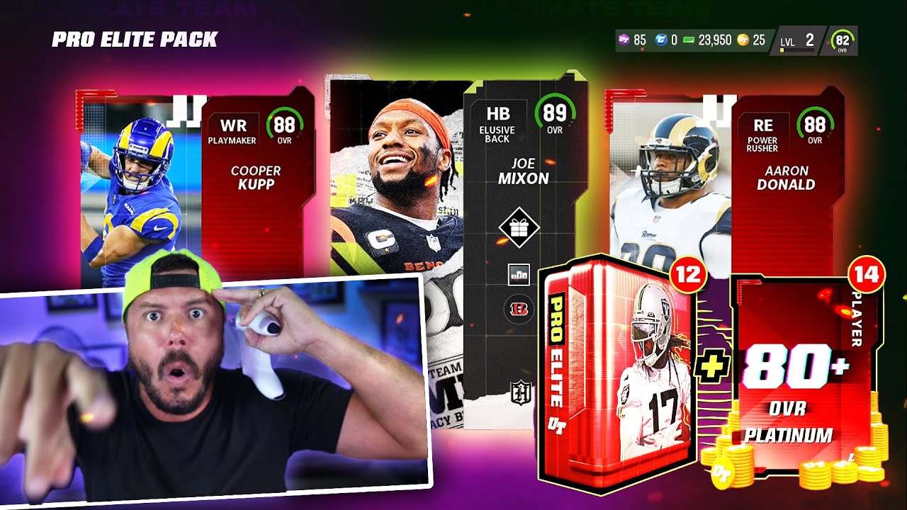 MY FIRST MADDEN 23 PACK OPENING *OMG*
