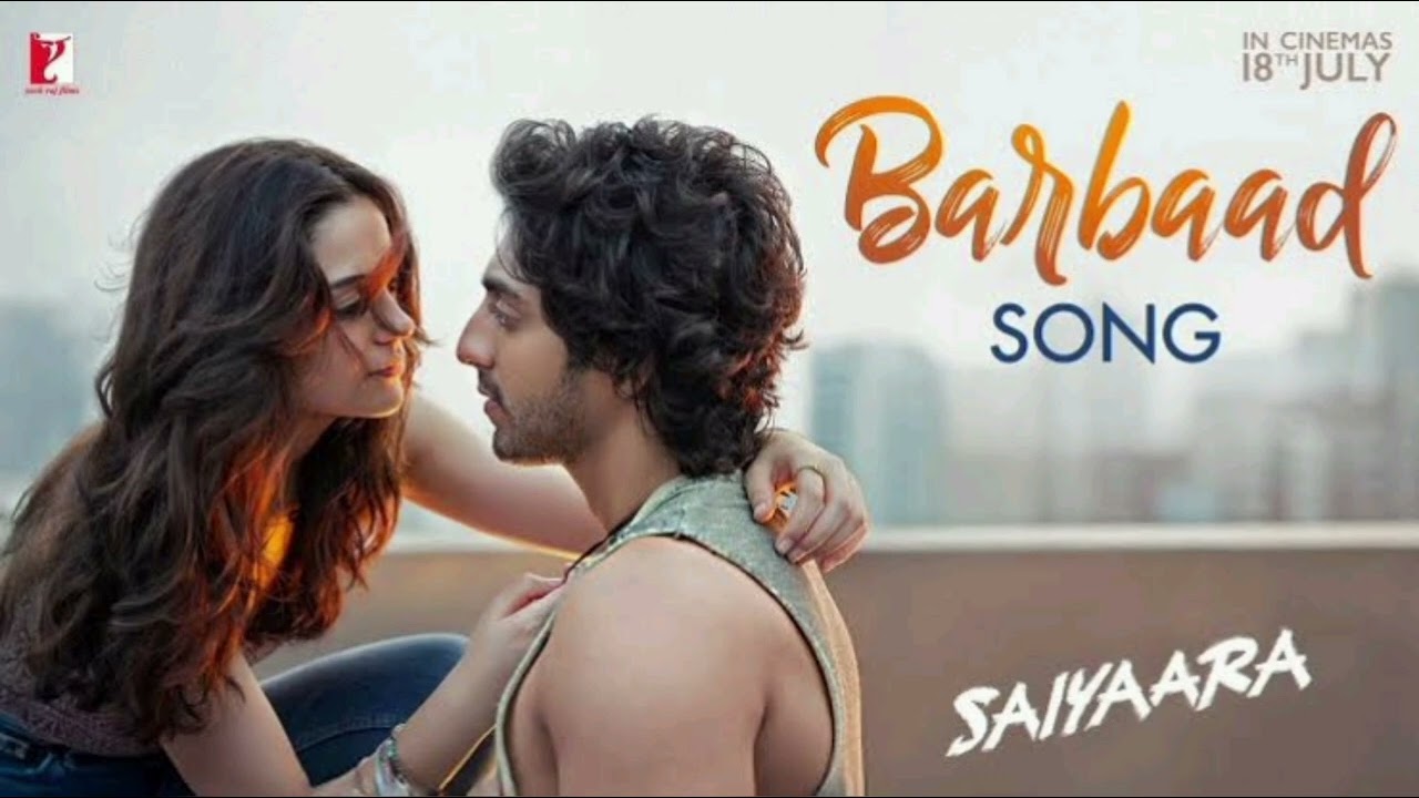 Lyrical | Barbaad Song | Saiyaara | AhaanPanday,Aneet Padda |The Rish |JubinNautiyal