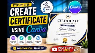 Create Professional Certificates in Canva in Just 5 Minutes! 🎓