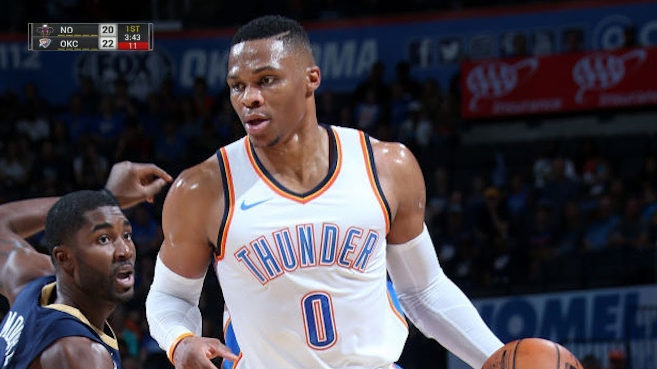 Russell Westbrook DOMINATES In Return To Thunder In NBA Preseason 2017 russell-westbrook-dominates-in-return-to-thunder-in-nba-preseason-2017