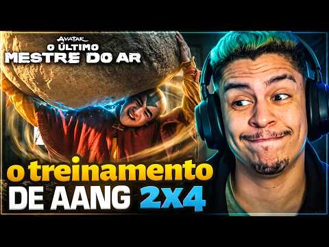 AANG TREINA PARA DOMINAR A TERRA | Avatar O Último Mestre do Ar - 2x04 | [Jounin React] 🔥