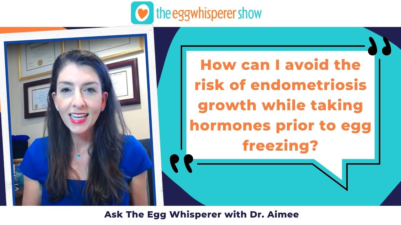 How can I avoid the risk of endometriosis growth while taking hormones