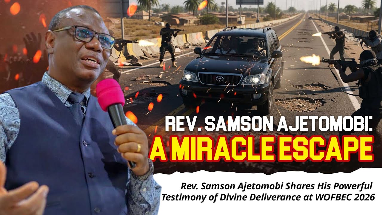 Преподобный Самсон Аджетомоби: Чудесное спасение. Мощное свидетельство божественного освобождения...