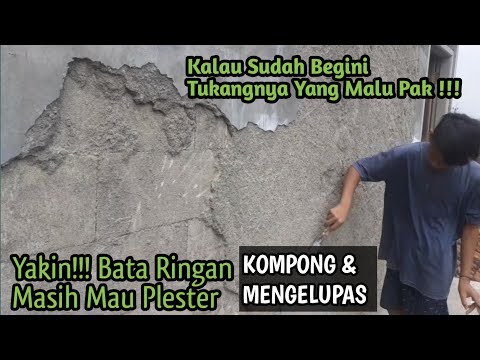 Plasteran Dinding Rumah Retak ? Ini Tips Mencegahnya | Dinding Anti Retak Dan Kedap Air