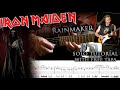 Iron Maiden - Rainmaker Dave Murray's solo lesson (with tablatures and backing tracks)
