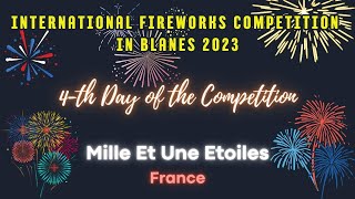 Fosc de Blanes 2023 Day 4: Team Mille Et Une Etoiles from France Stuns with Spectacular Fireworks!