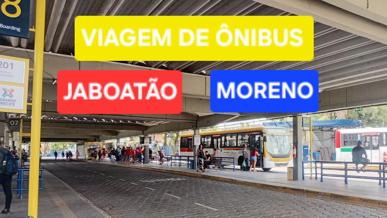 Автобусная поездка из Жабоатан в Морено сегодня, 24 января 2026 года.