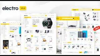 Electro Electronics Store WooCommerce Theme 3.99 $ Only