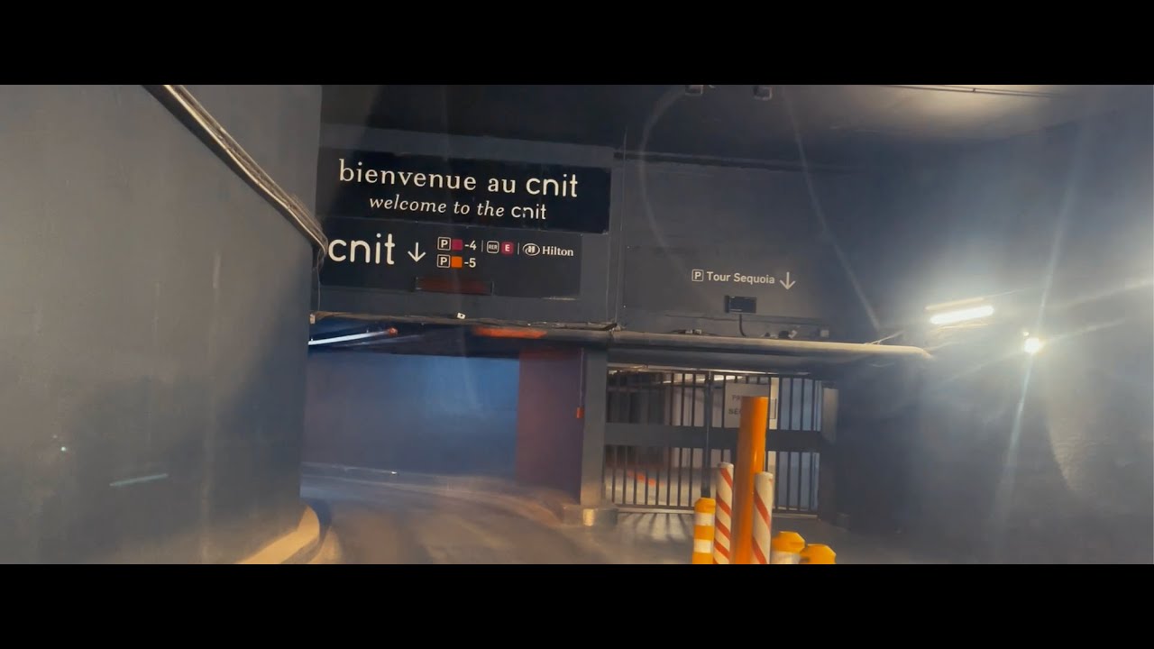 Visite Parking indigo La Défense CNIT