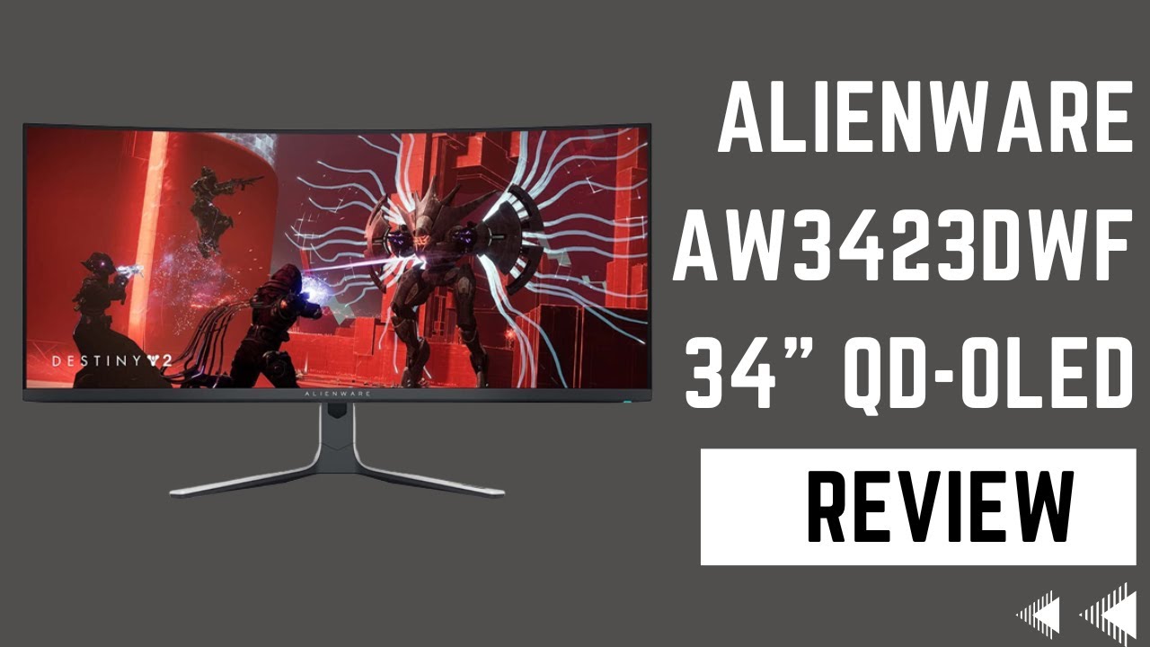 Alienware AW3423DWF test: Powerful ultrawide gaming monitor with QD-OLED