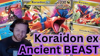 Koraidon ex: King Of The Ancient Pokémon Decks! | Pokémon | Temporal Forces | Pokémon TCG Live