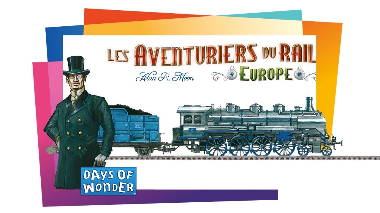 Acheter Les Aventuriers du Rail - Europe - Jeu de société - Days of wonder