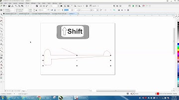 Corel Draw Tips & Tricks Straight Line with the Freehand tool