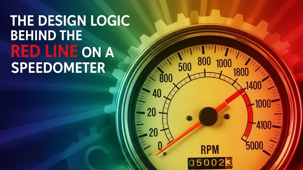 The Design Logic Behind the Red Line on a Speedometer